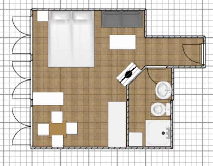 Studio In Dresden Neustadt Louisenstrasse Eksteriør bilde